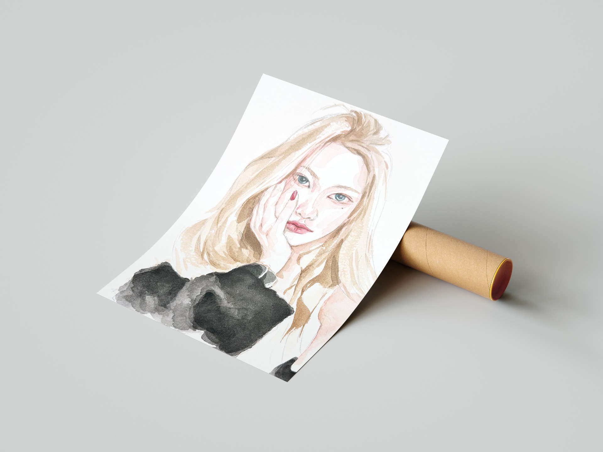 人物插畫需求溝通 16K 